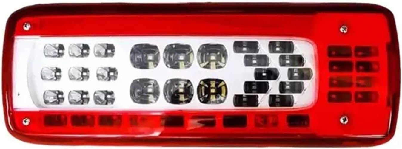 Powerful 24V LED Right Rear Brake Signal Light with Buzzer for Volvo Trucks - Fits FM450 FM460 FMX500 Models