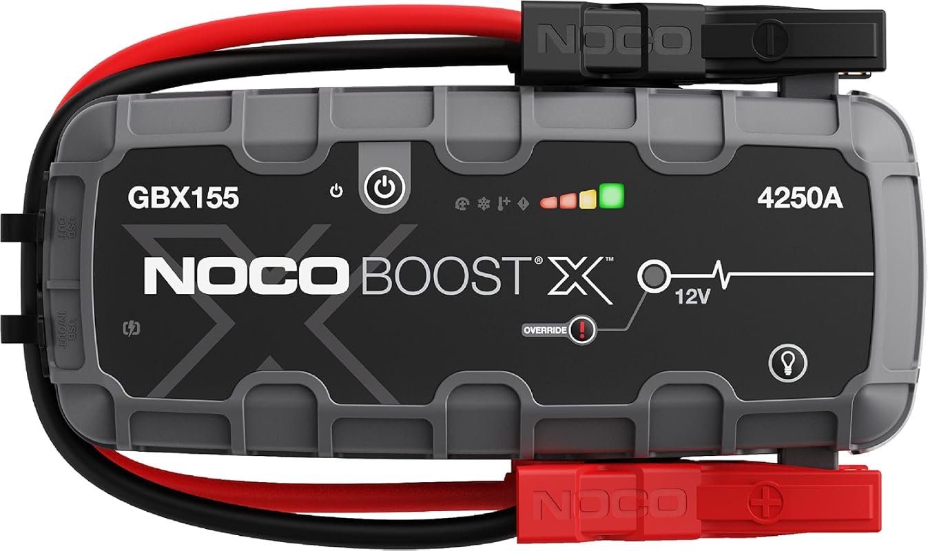 NOCO Boost X GBX155: 4250A UltraSafe Portable Jump Starter for Gas and Diesel Engines