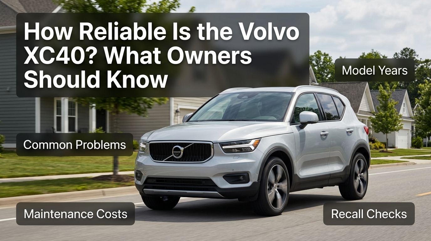 How Reliable Is the Volvo XC40 Feature Image
