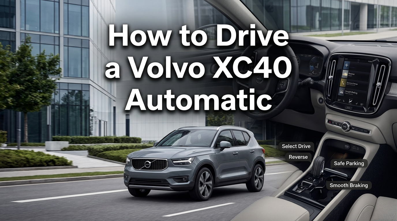 How to Start and Drive a Volvo XC40 Automatic