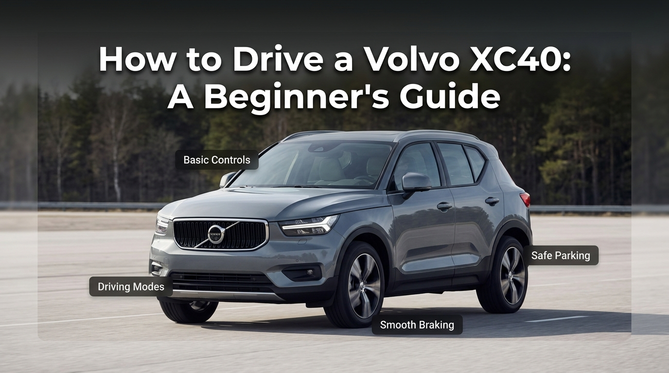 How to Drive a Volvo XC40
