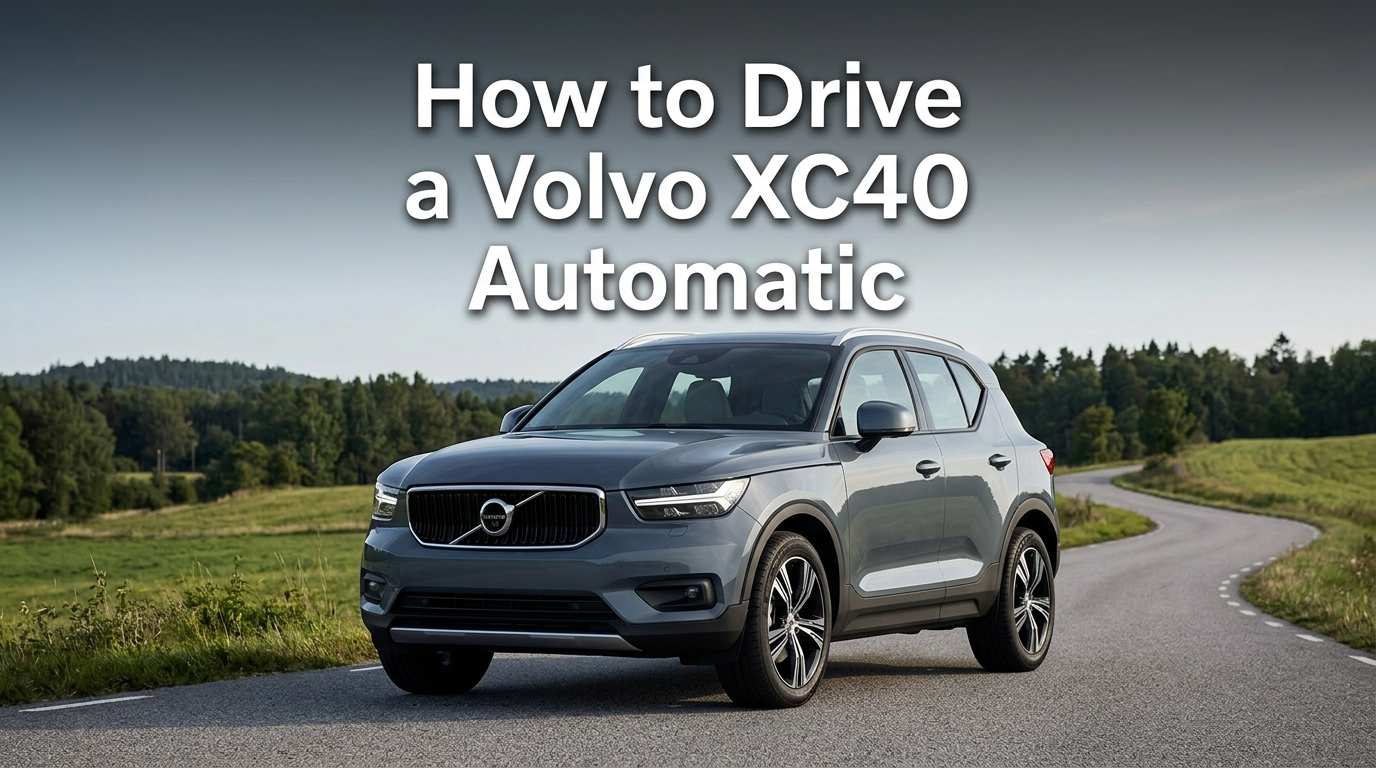 How to Start and Drive a Volvo XC40 Automatic