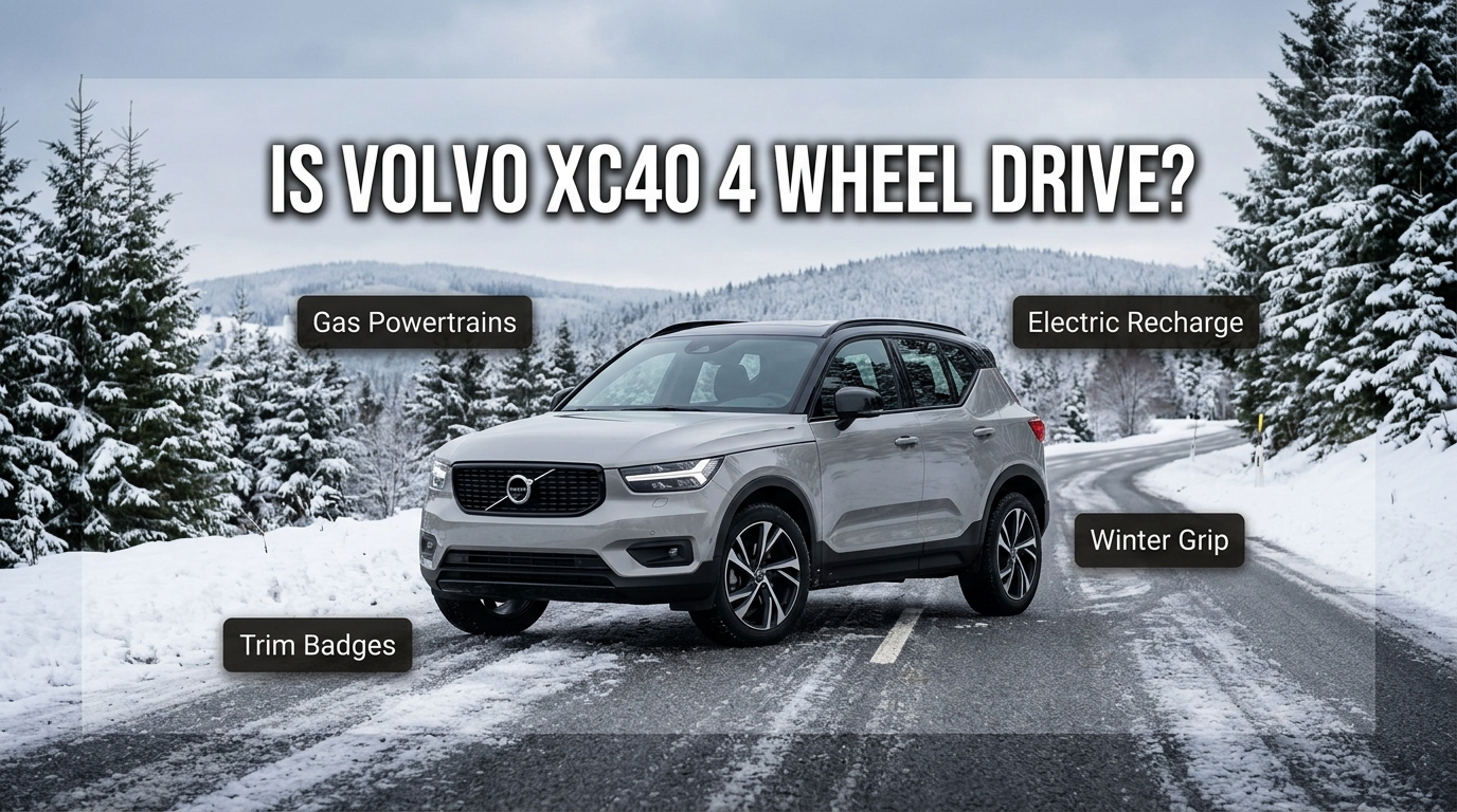 Is Volvo XC40 4 Wheel Drive Photo