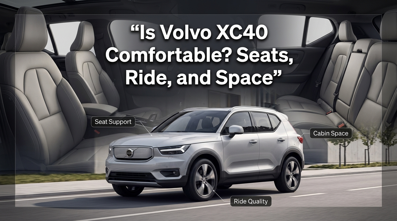 Is Volvo XC40 Comfortable