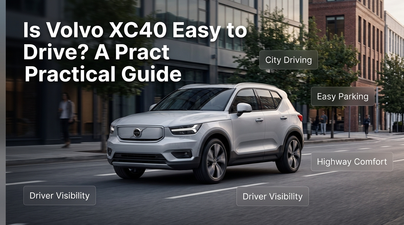 Is Volvo XC40 Easy to Drive