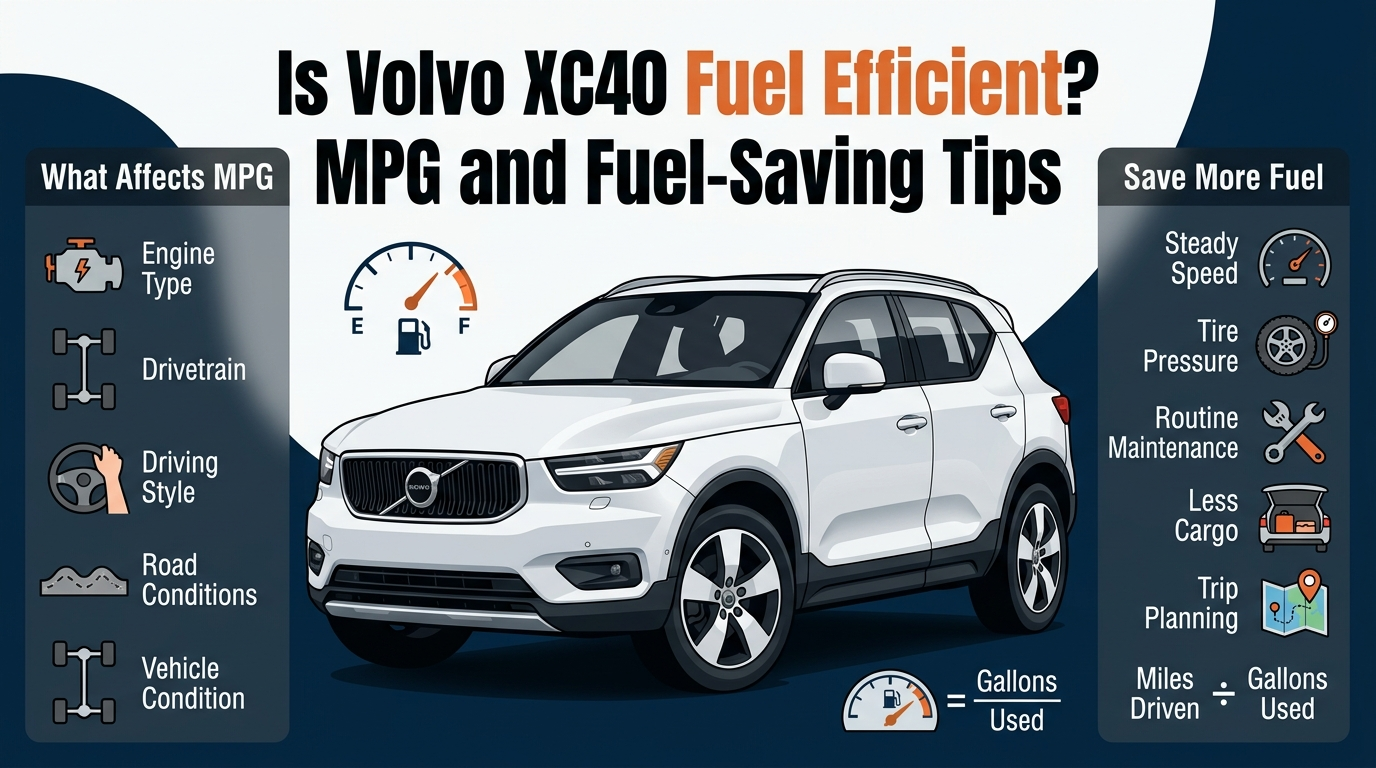 Is Volvo XC40 Fuel Efficient Overview