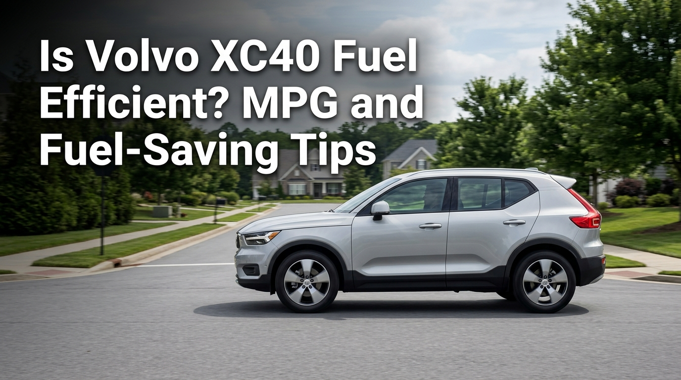 Is Volvo XC40 Fuel Efficient