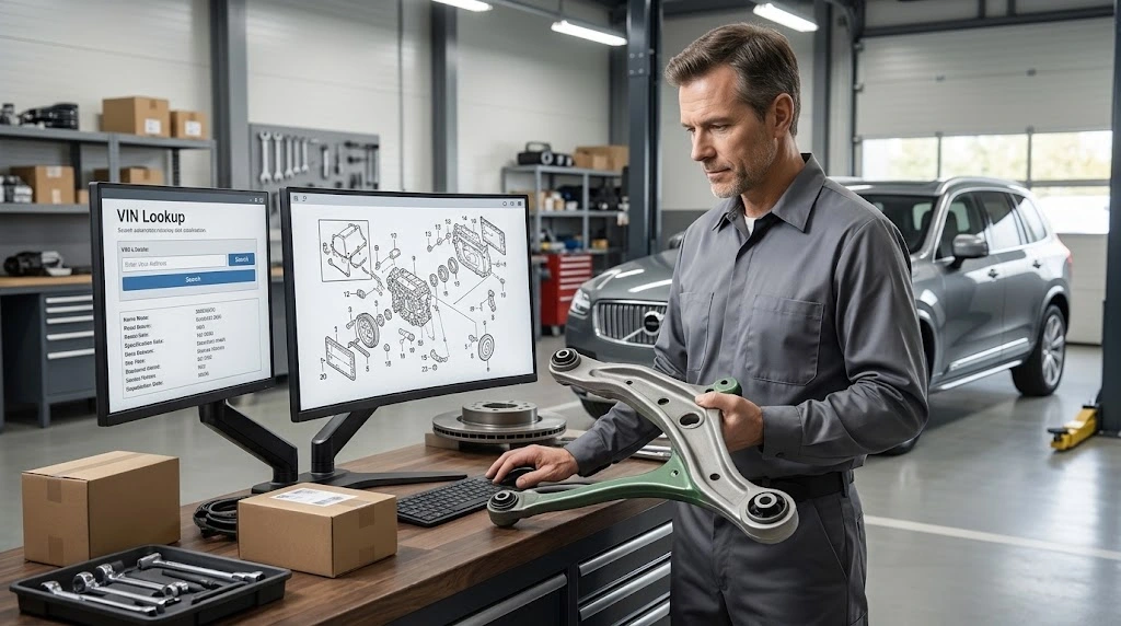 Volvo XC90 Parts Catalog PDF Image
