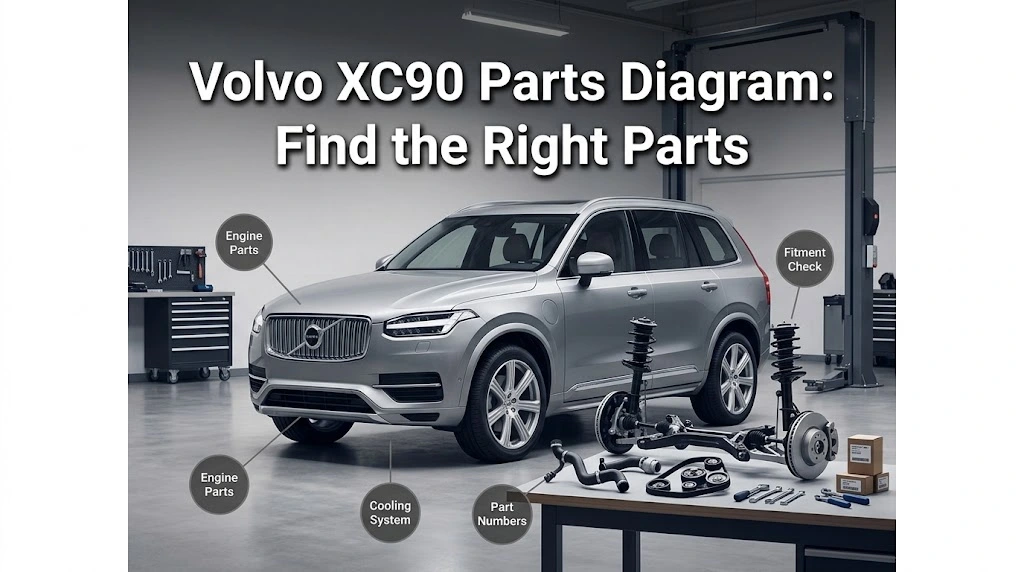Volvo XC90 Parts Diagram Image