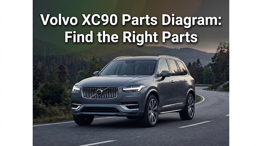 Volvo XC90 Parts Diagram Image