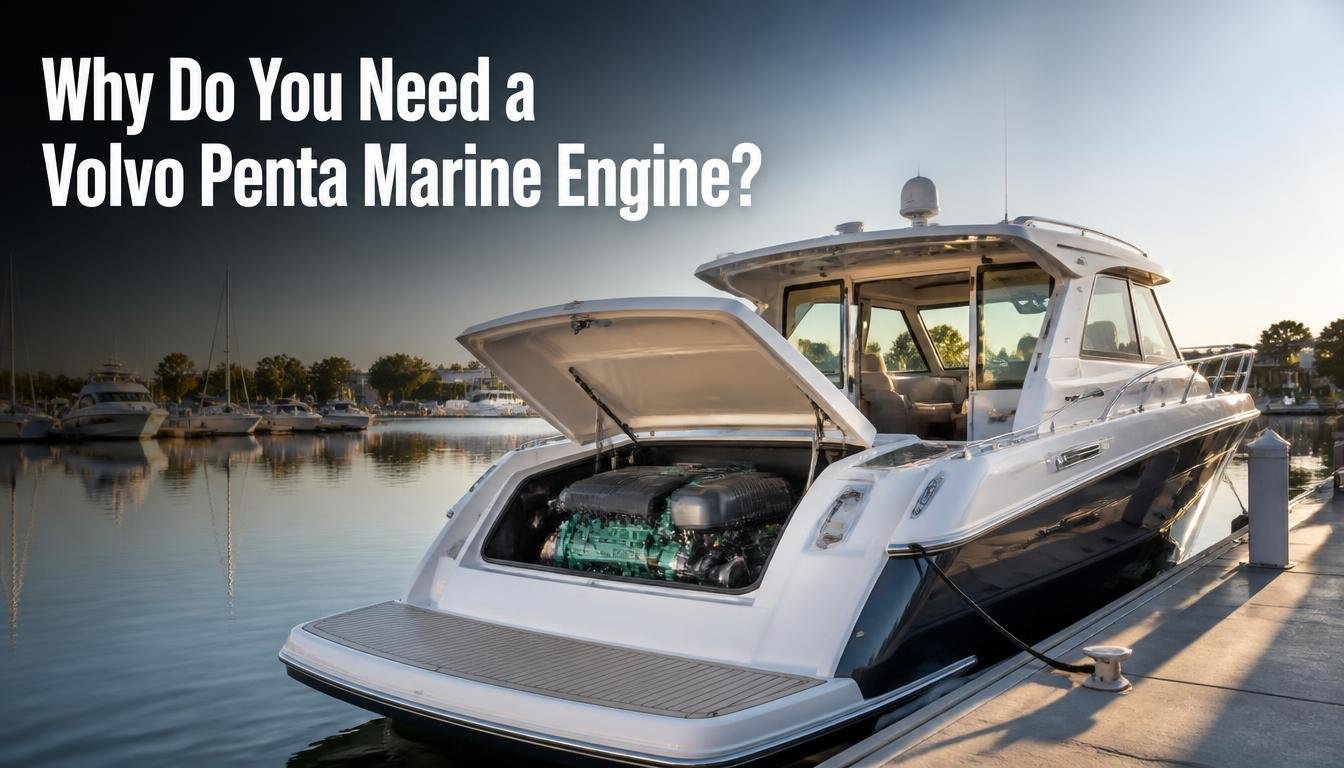 Why Do You Need a Volvo Penta Marine Engine?