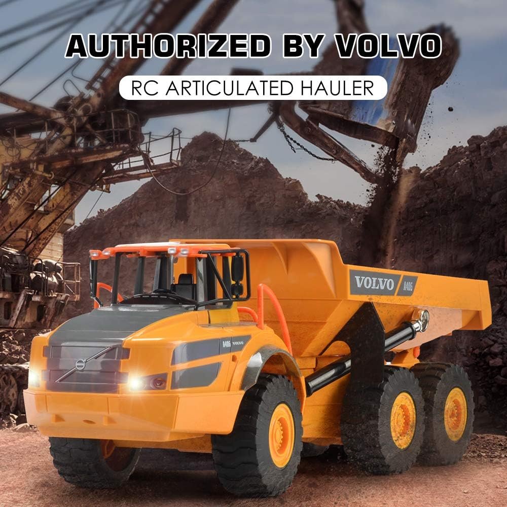 Remote control of the Double E E591 dump truck