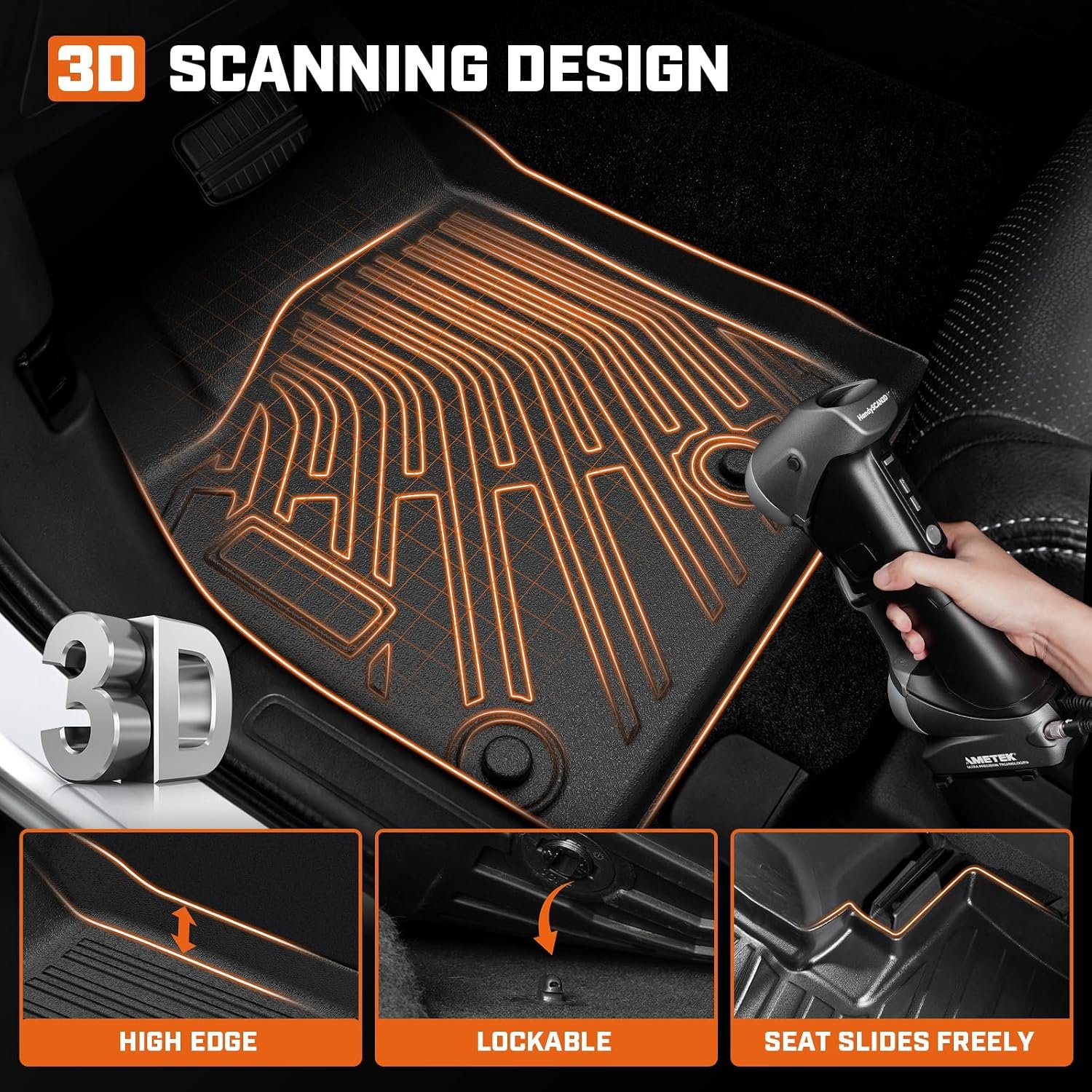 Custom fit design for Volvo XC90
