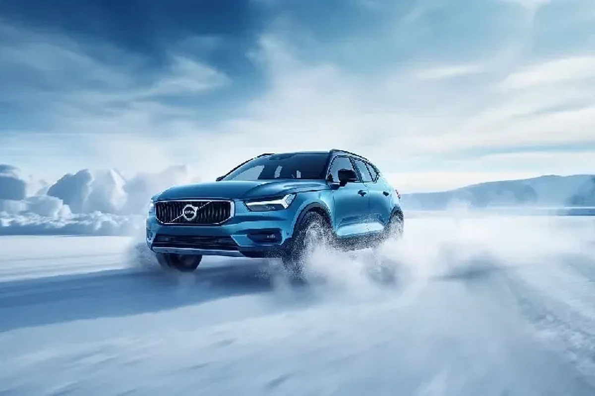 Volvo XC40 Off Road Mode Snow Conquer Winter Adventures