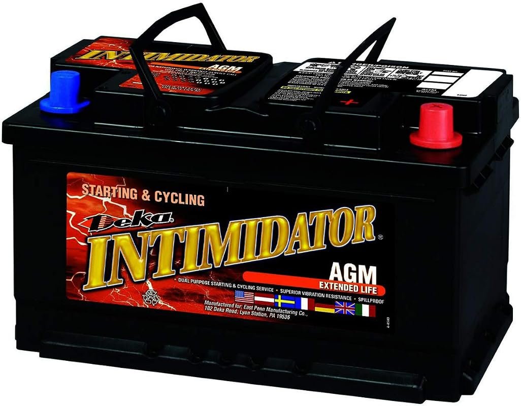 Deka 9A94R AGM Intimidator Battery - High Capacity and Reliable Performance