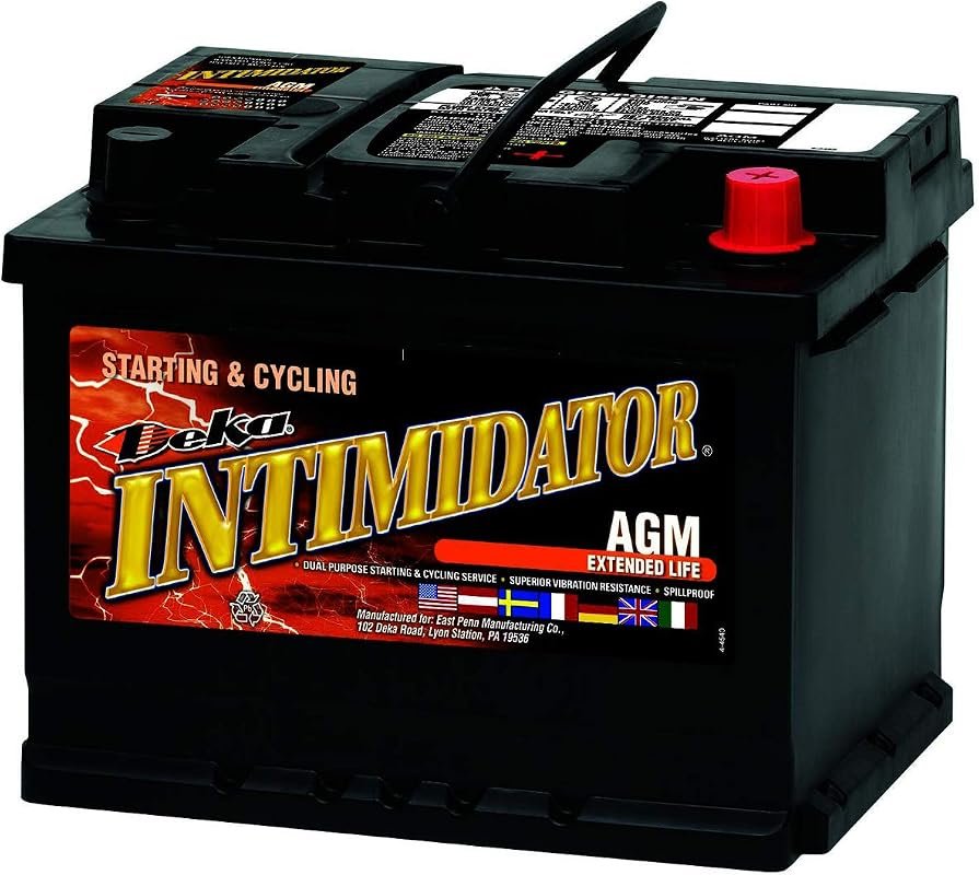 Deka 9A47 AGM Intimidator Battery - Robust Power Supply for All Your Needs