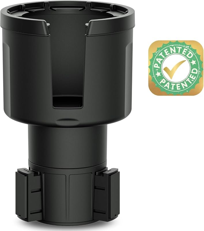 Versatile Car Cup Holder Expander: Water Bottle Adapter Insert for Convenient Use