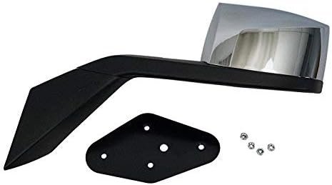 Chrome Cover Driver Left Side Hood Mirror Fit for Volvo VNL 2004-2016 - Sleek Design