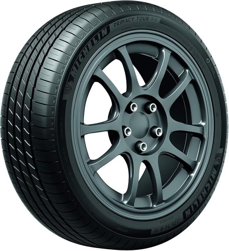 MICHELIN Primacy Tour A/S All-Season Radial Tire 235/55R20 102H for Long-Lasting Comfort and Safety