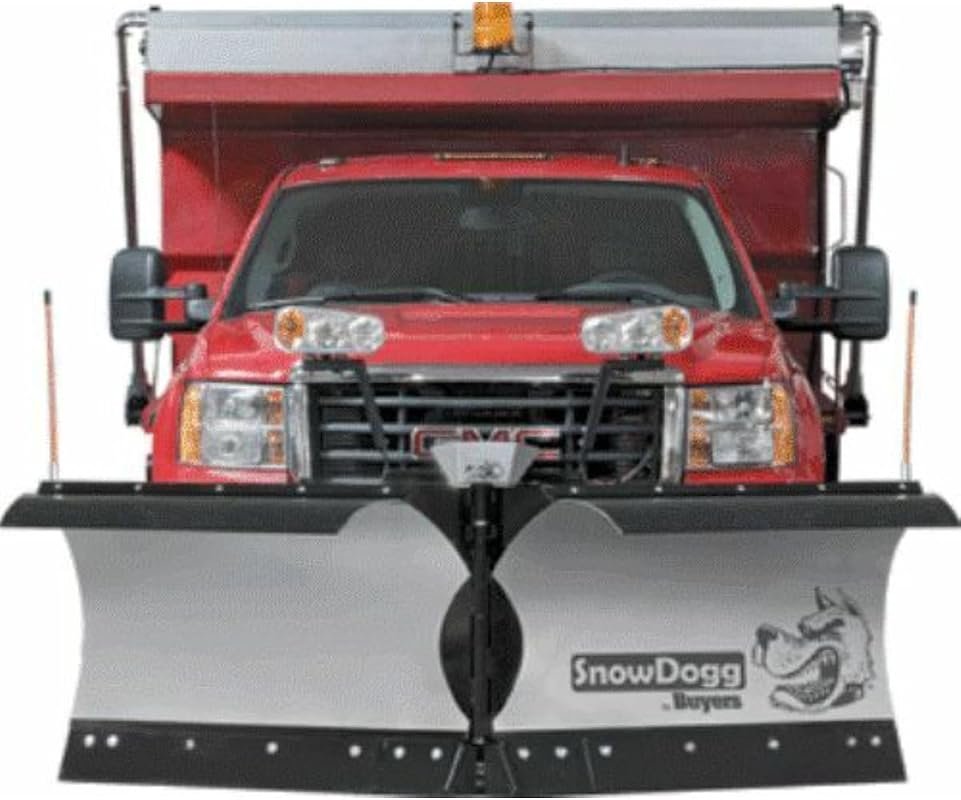 SnowDogg/Buyers Products Black Steel Cutting Edge 16120820 for VX85 Plow