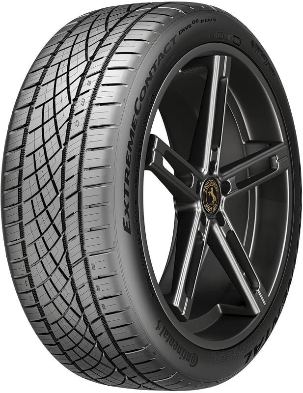 Best All Season Tire for Volvo S60 - Continental ExtremeContact DWS06 PLUS UHP All Season Tire 225/45ZR17 91W for Enhanced Wet/Dry Grip