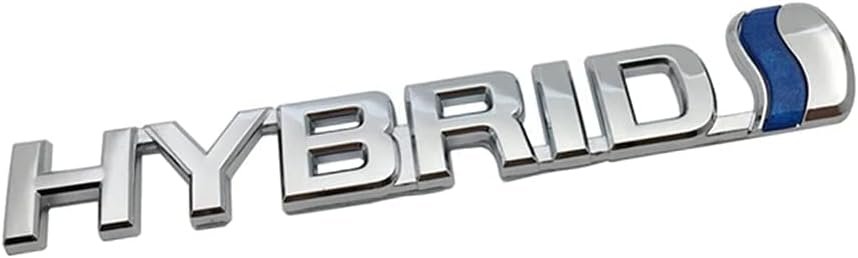 3D Metal Hybrid Logo Emblem Badge for Jeep, Dodge, and More - Stylish Car Decoration