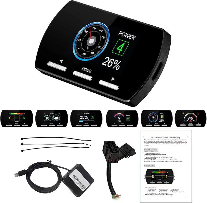Electronic Throttle Response Controller with 9 Drive Modes for Improved Acceleration