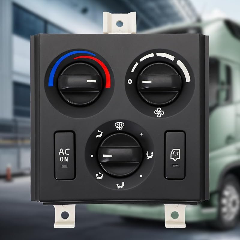 Sorghum Climate Control Module - A/C Heater Control Switch for Volvo Trucks, 12V, 7+14 Pins
