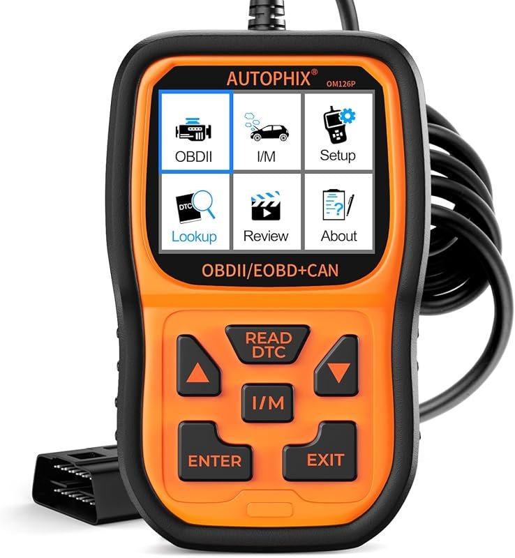 AUTOPHIX OM126P OBD2 Scanner for Quick Check Engine Light Diagnostics