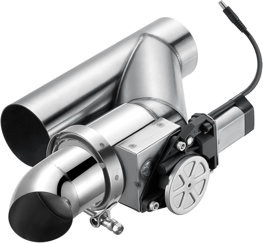Electric Exhaust Cutout 2.5 Inch Muffler Valve Kit with Controller Remote - Performance Upgrade