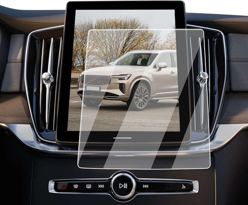 Durable Screen Protector for 2025-2026 Volvo XC90/XC60/XC40, 11.2-Inch Tempered Glass, Anti-Glare