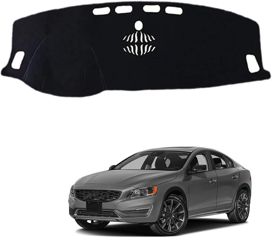 Dash Cover for Volvo S60 (2019-2025) - Non-Slip Sunshade Protector Mat for Dashboard