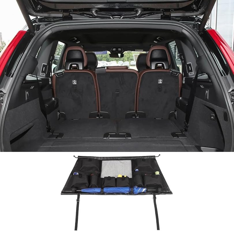 Pet Restraint Net Dog Fence Car Backseat Divider for Volvo XC90 (2015-2026) - Versatile Mesh Screen