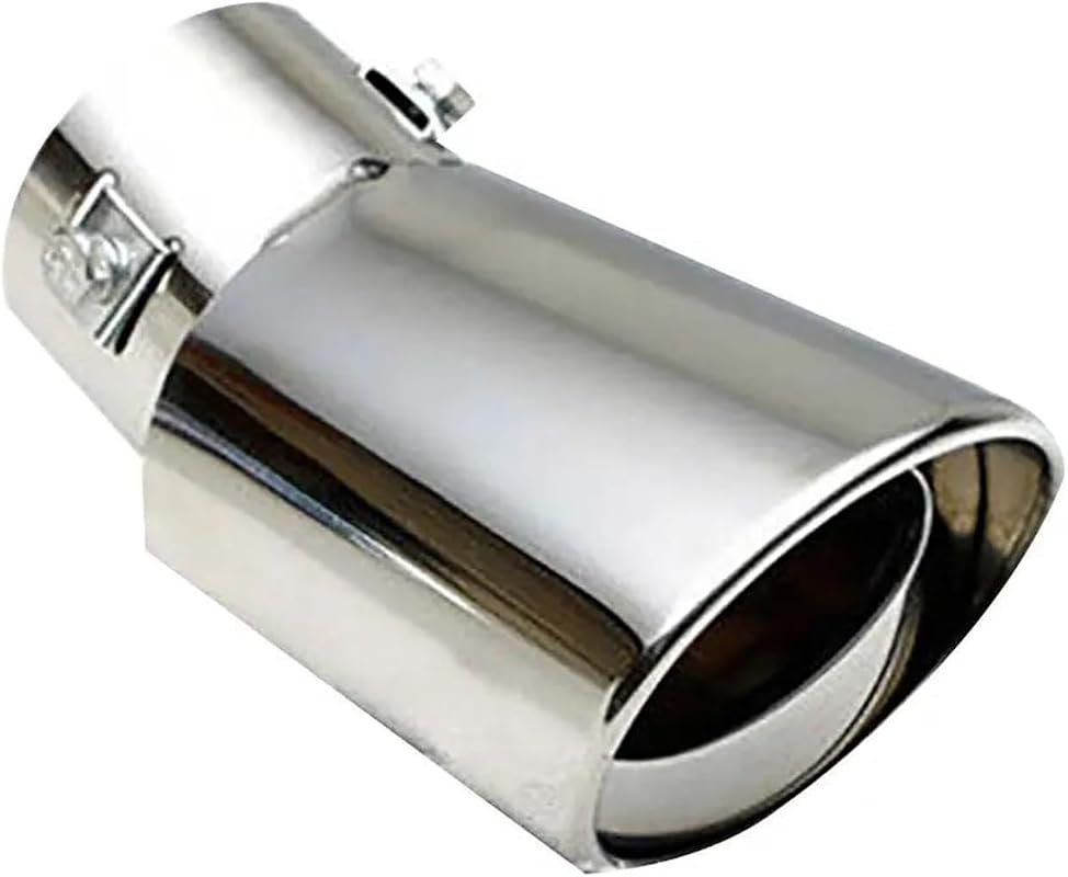Stainless Steel Exhaust Muffler Replacement for Volvo V60, S60, XC60 - Bend Design