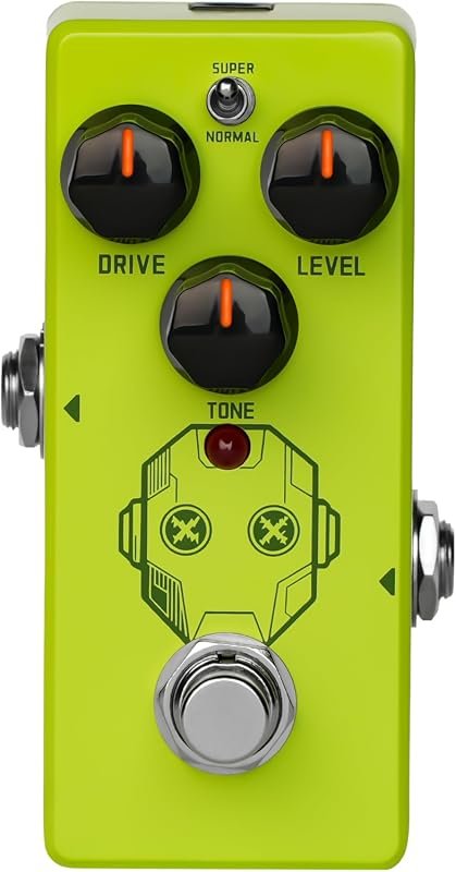 SORAN JOD-01 Super Drive Overdrive Mini Pedal for Electric Guitar with Two Modes and True Bypass