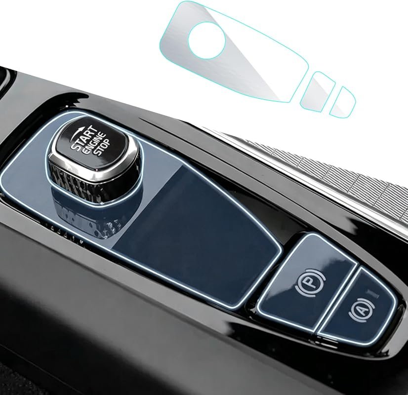Stylish Car Console Gear Shift Cover for 2022-2025 Volvo S90 and XC90 Models