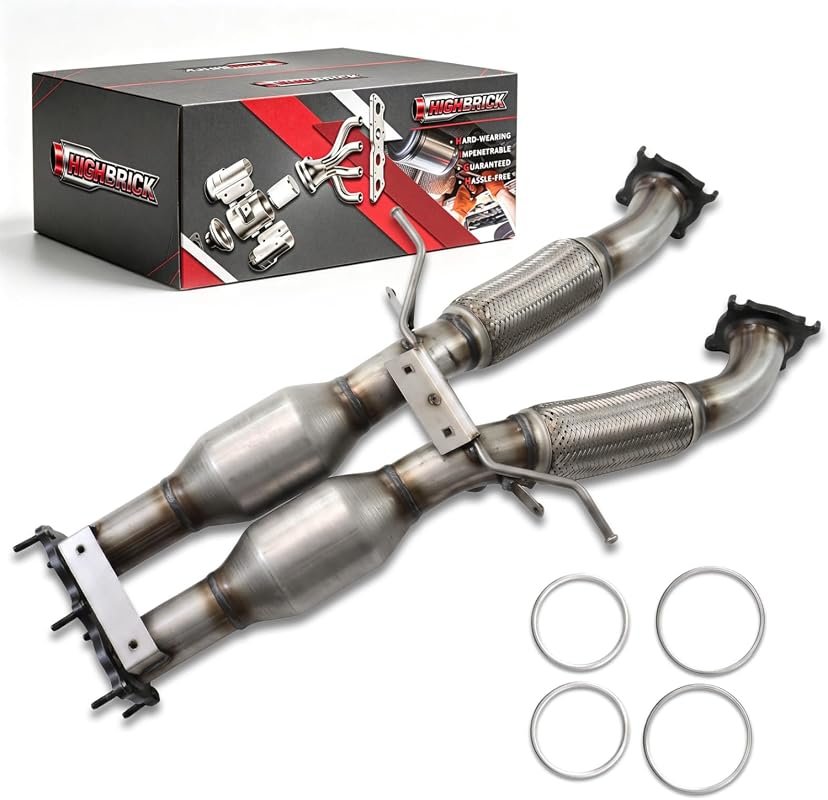 High Performance Catalytic Converter for Volvo XC60, XC70, LR2 - EPA Compliant Stainless Steel