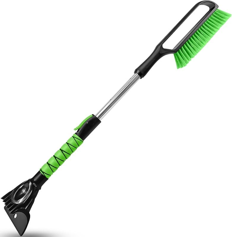 SEAAES 35.5 Inch Extendable Snow Brush, Perfect for SUVs and Car Windshields