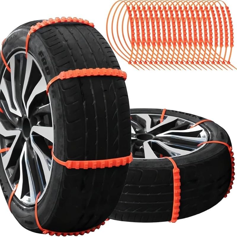 volvo xc90 in snow review - 20 PCS Durable Car Snow Tire Chains for Volvo XC90 - Easy Installation, Superior Traction