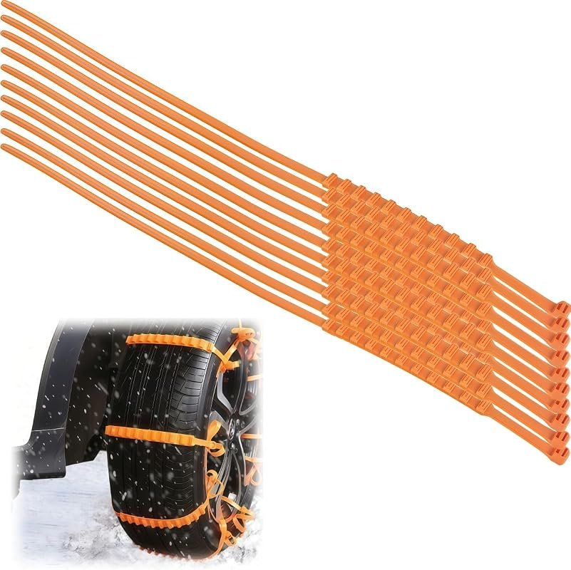 Snow Chains for Volvo XC90 - Universal Fit for Enhanced Winter Driving Safety and Stability