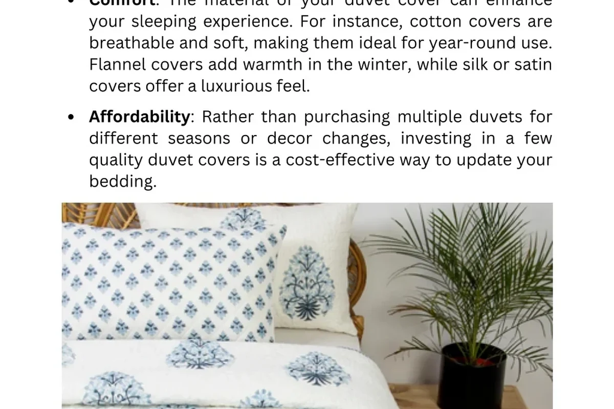 Duvet Covers Explained Why They Are Essential