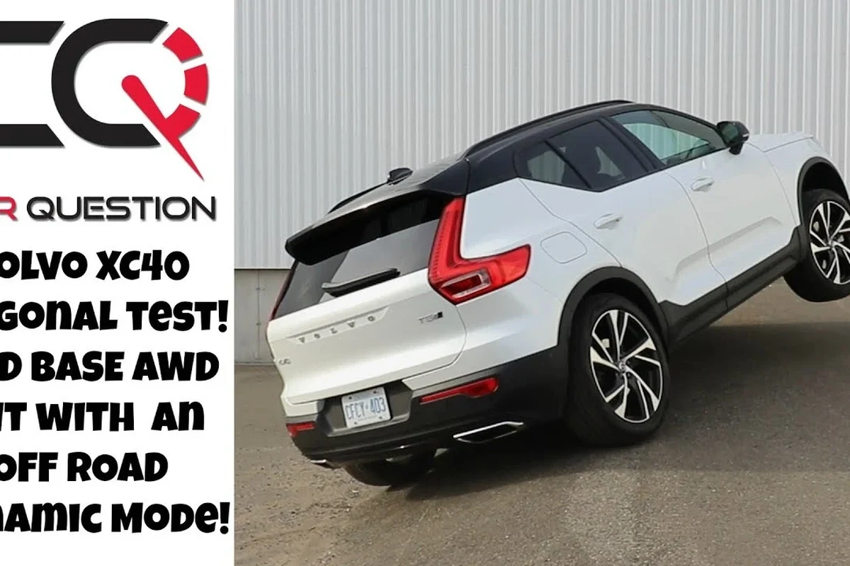 Volvo XC40 Off Road Mode Snow Conquer Winter Adventures